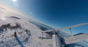 Winter Flight Raahe archipelago