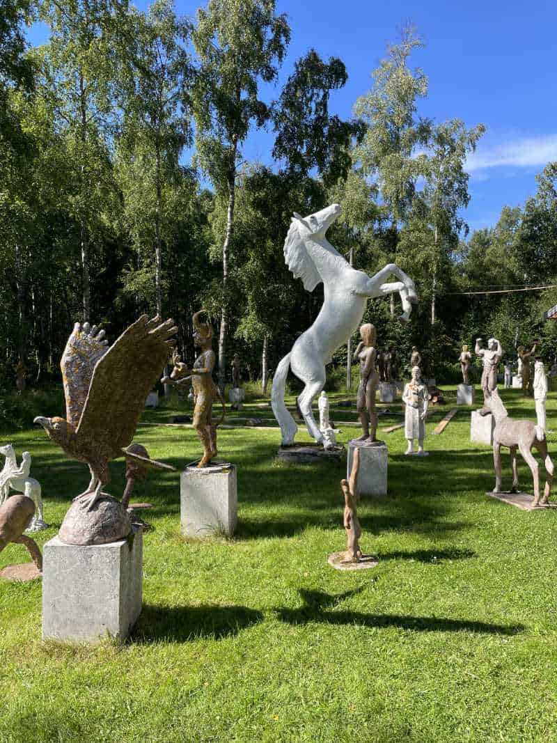 statue park in pattijoki