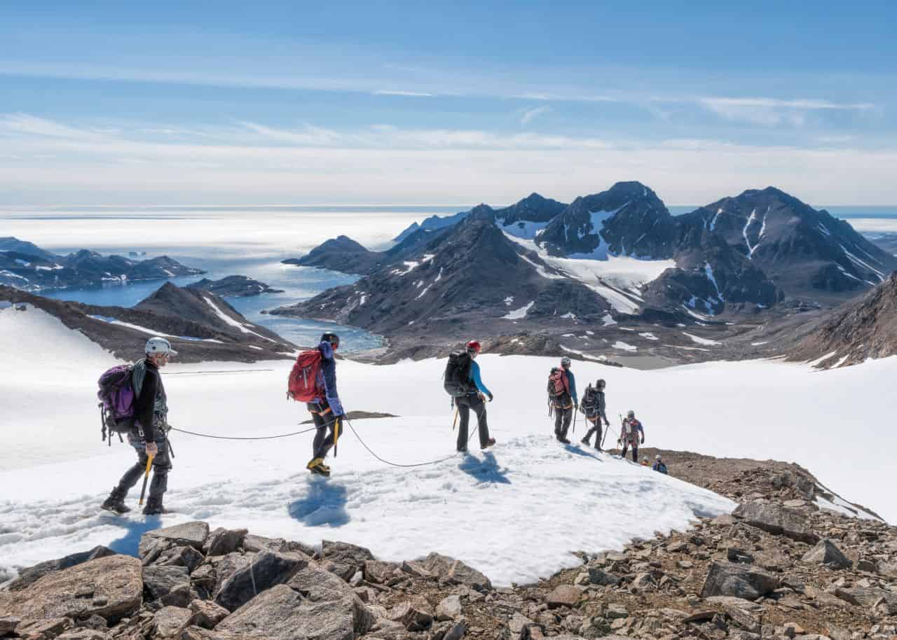 hiking photo from greenland
