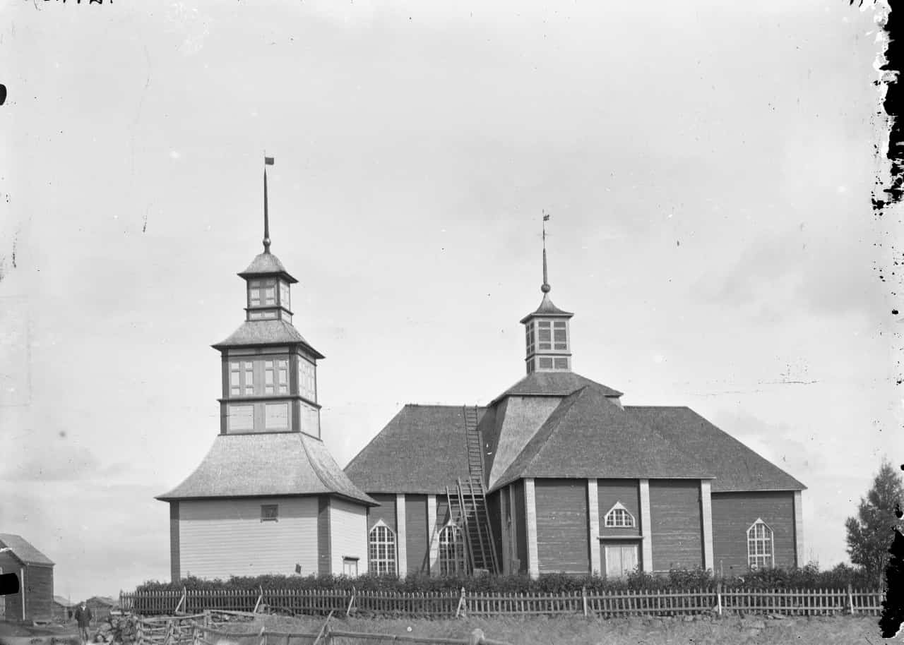 vihannin kirkko vuodelta 1896